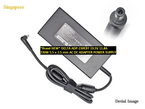 *Brand NEW* ADP-230EBT DELTA 19.5V 11.8A 230W 5.5 x 2.5 mm AC DC ADAPTER POWER SUPPLY